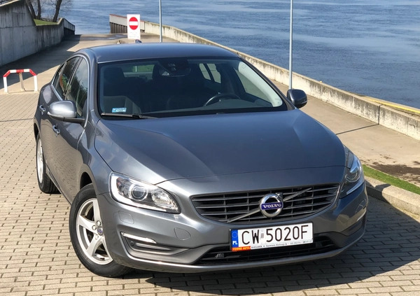 Volvo S60 cena 64900 przebieg: 179000, rok produkcji 2017 z Włocławek małe 704